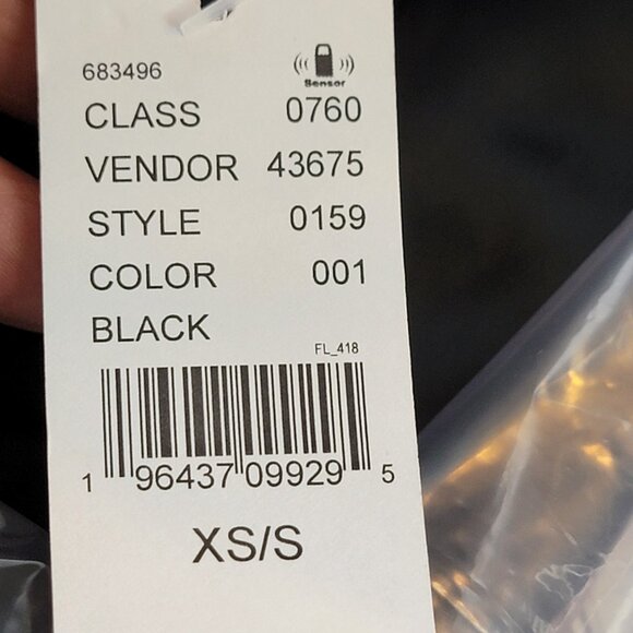 PacSuc Athletics Women's Black Varsity Jacket XS/S New With Tags - Picture 15 of 15